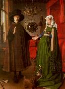 Jan Van Eyck The Arnolfini Marriage oil on canvas